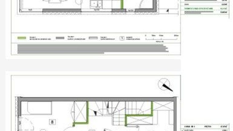 Rzut - Dom na sprzedaż 4 pokoje o powierzchni 92,27 m² - numer 3B.1 w Wawer Park II