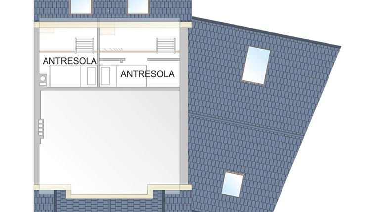 Rzut - Dom na sprzedaż 5 pokoi o powierzchni 133,3 m² - numer B4 w Gdańsk Chełm