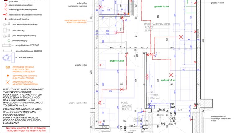 Rzut - Mieszkanie na sprzedaż 2 pokoje o powierzchni 49,96 m² - numer A.2.5 w Piekary 18