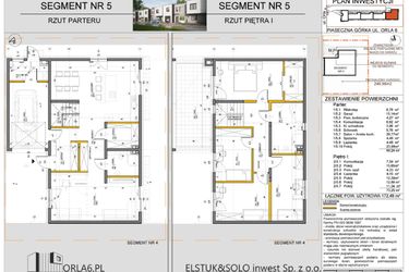 Rzut - Dom na sprzedaż 6 pokoi o powierzchni 172,49 m² - numer 5 w Orla 6