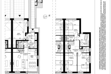 Rzut - Dom na sprzedaż 4 pokoje o powierzchni 131,8 m² - numer A5 M2 w Enklawa Zwierzyniec
